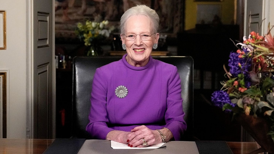 Nữ hoàng Đan Mạch Margrethe II sẽ thoái vị ngày 14/1, kết thúc 52 năm trị vì